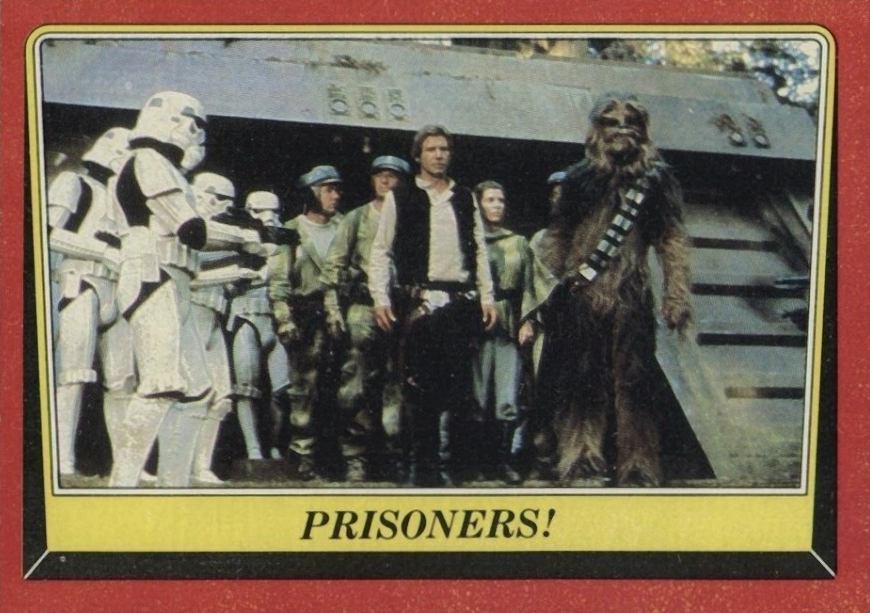 1983 Star Wars Return of the Jedi Prisoners! #104 Non-Sports Card