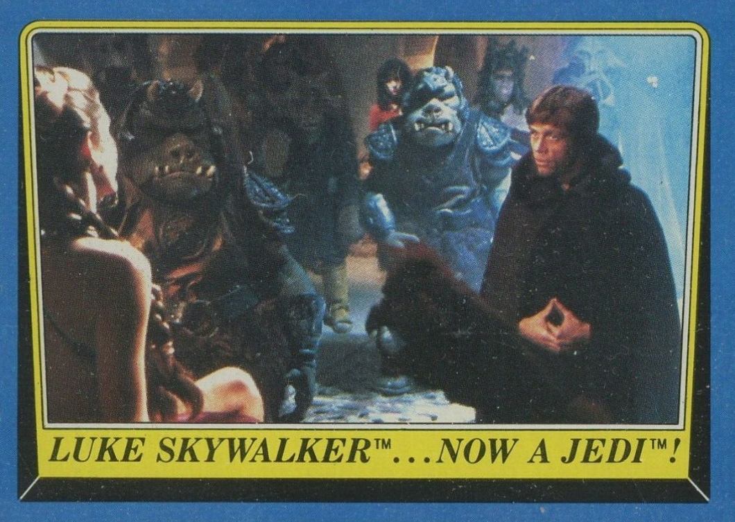 1983 Star Wars Return of the Jedi Luke Skywalker #188 Non-Sports Card