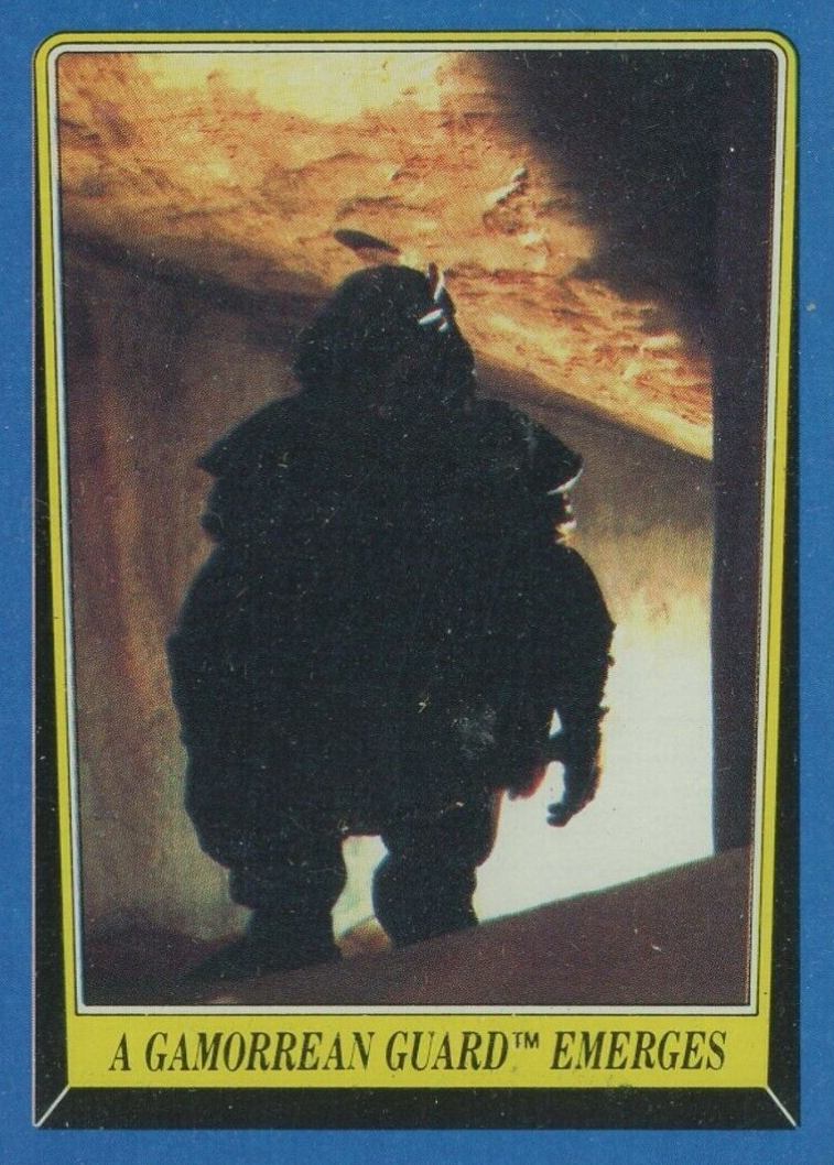 1983 Star Wars Return of the Jedi A Gamorrean Guard #170 Non-Sports Card