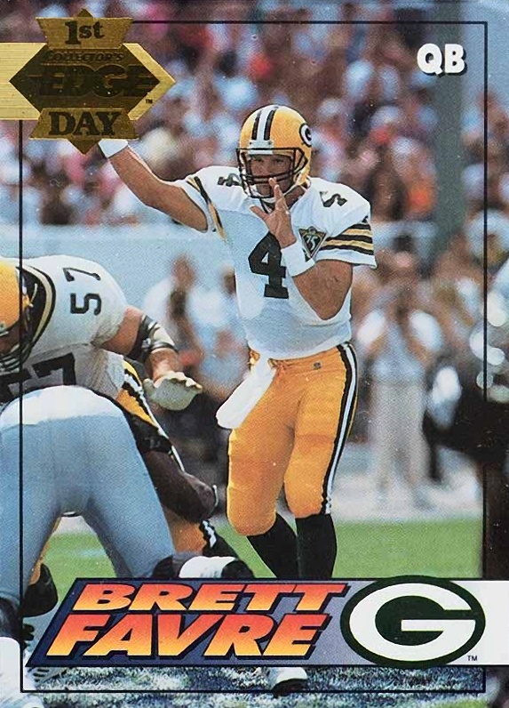 1994 Collector's Edge Brett Favre #71 Football Card