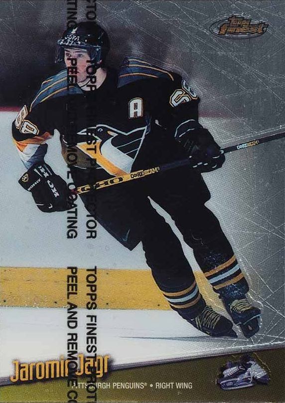1998 Finest Jaromir Jagr #74 Hockey Card
