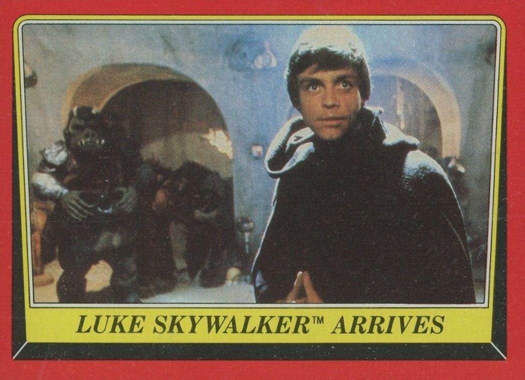 1983 Star Wars Return of the Jedi Luke Skywalker Arrives #33 Non-Sports Card