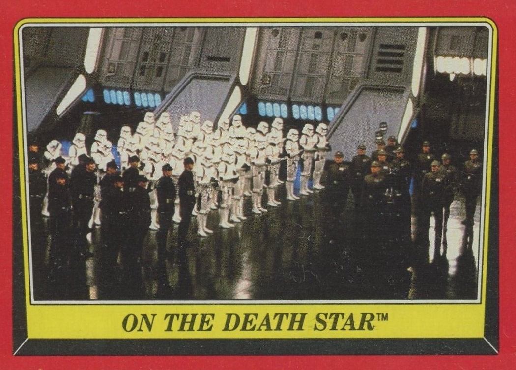 1983 Star Wars Return of the Jedi On the Death Star #54 Non-Sports Card