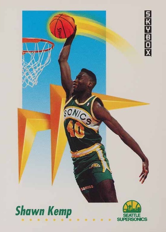 1991 Skybox Shawn Kemp #271 Basketball Card