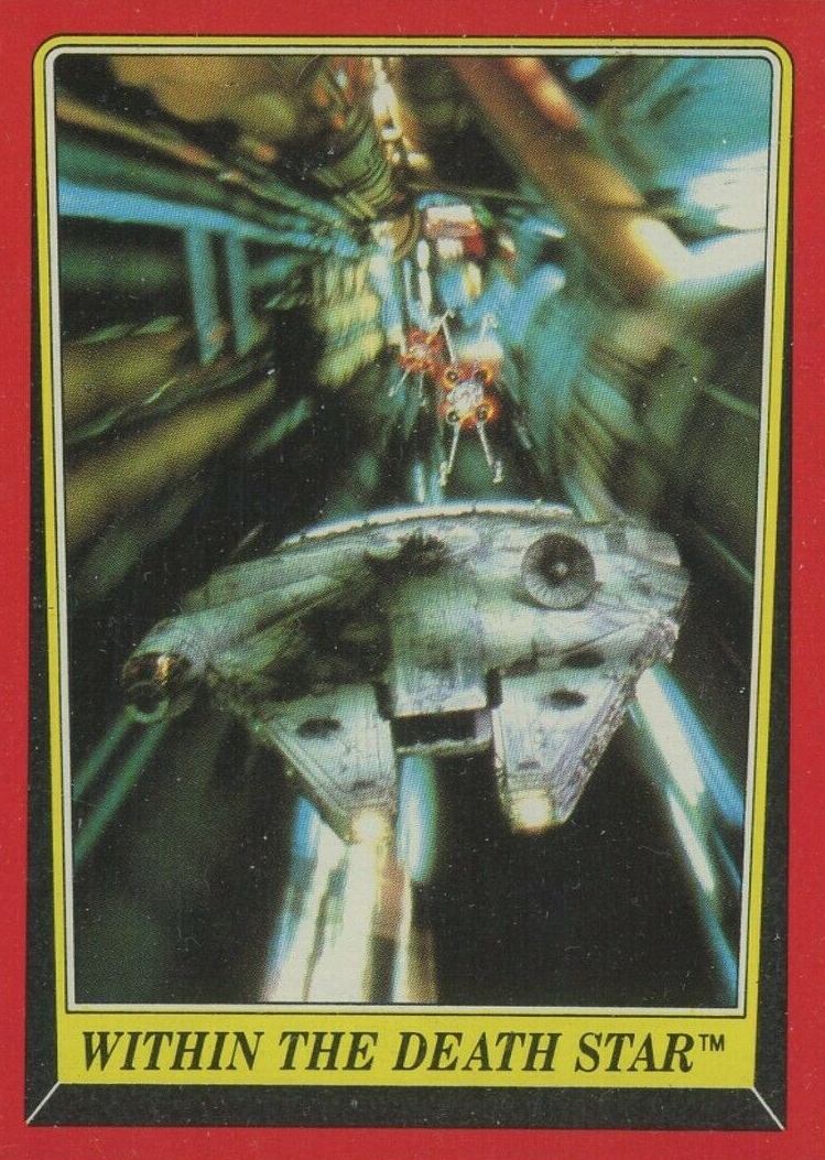 1983 Star Wars Return of the Jedi Within the Death Star #125 Non-Sports Card