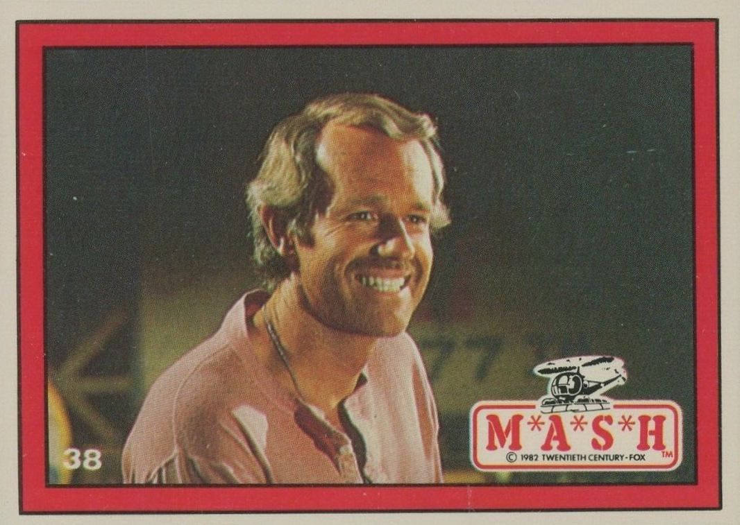 1982 Mash BJ #38 Non-Sports Card