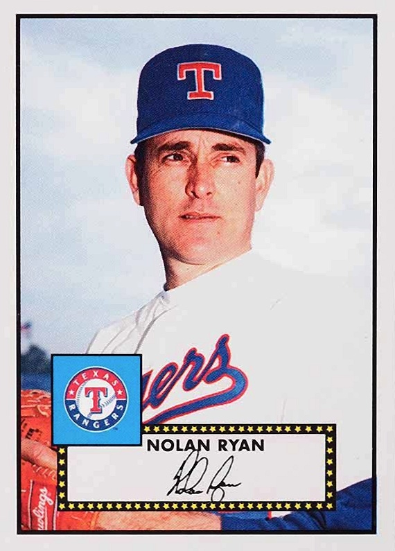 2017 Topps Throwback Thursday  Nolan Ryan #9 Baseball Card