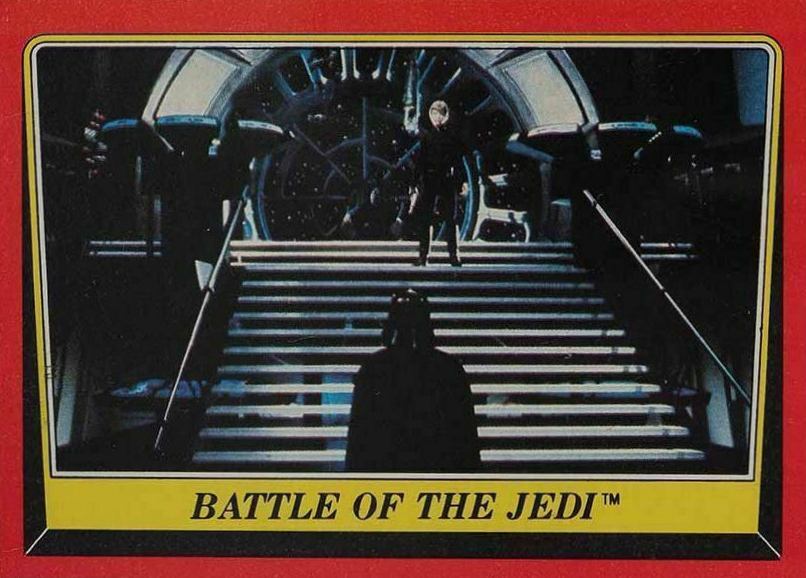 1983 Star Wars Return of the Jedi Battle of the Jedi #119 Non-Sports Card
