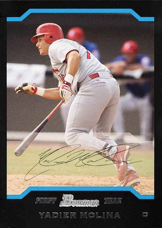 2004 Bowman Yadier Molina #301 Baseball Card
