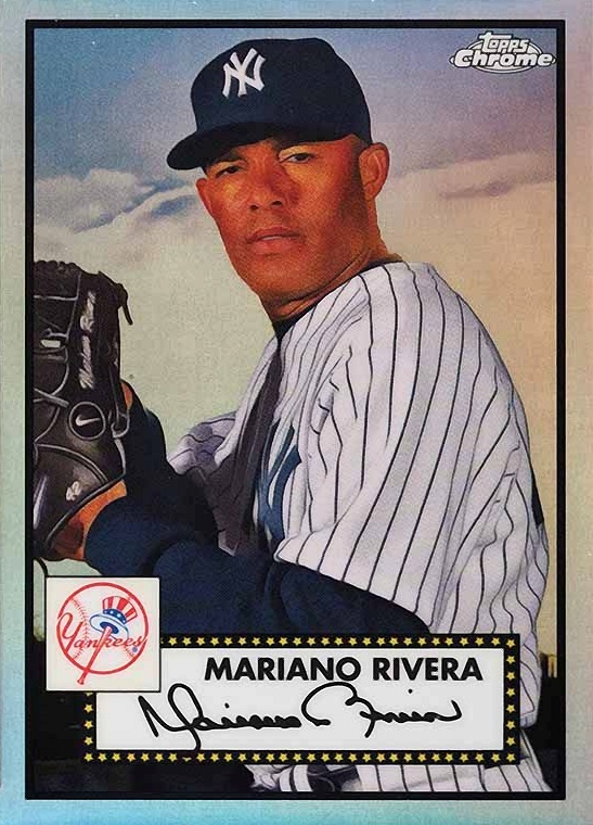 2021 Topps Chrome Platinum Anniversary Mariano Rivera #609 Baseball Card