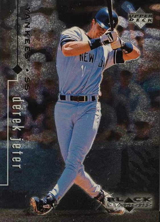 1999 Upper Deck Black Diamond Derek Jeter #56 Baseball Card