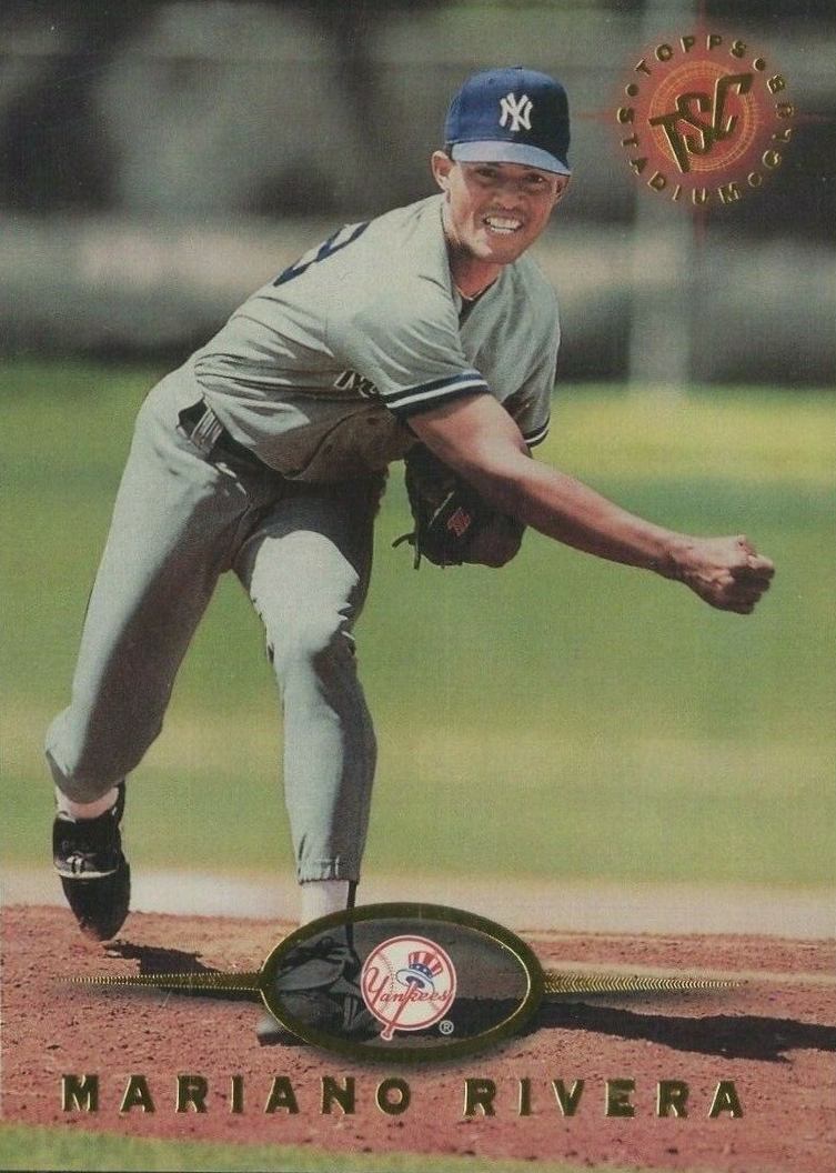 1995 Stadium Club Mariano Rivera #592 Baseball Card