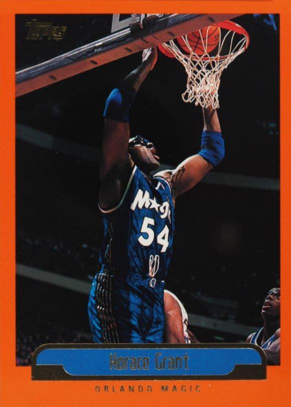 1999 Topps Horace Grant #96 Basketball Card