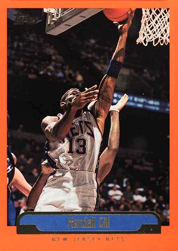 1999 Topps Kendall Gill #107 Basketball Card
