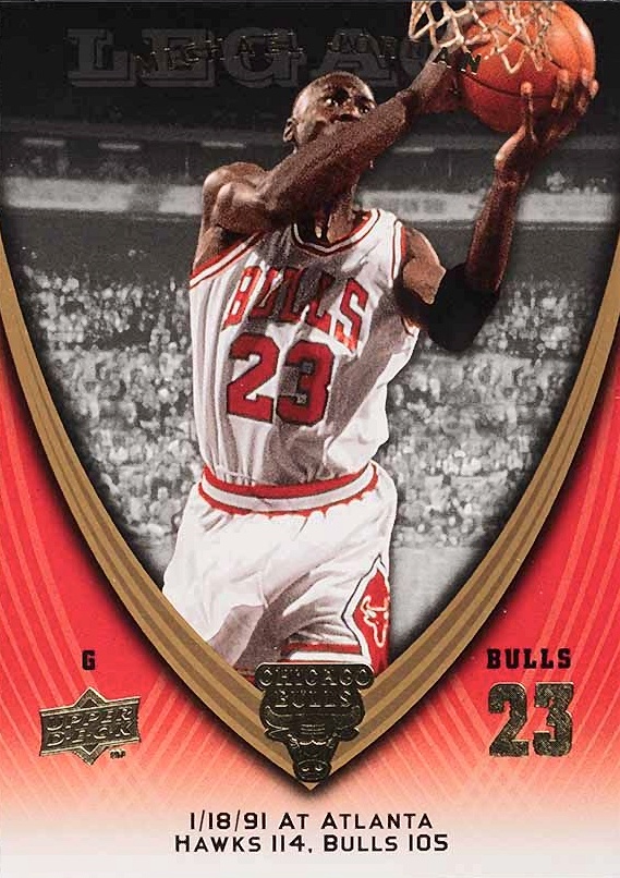 2008 Upper Deck Jordan Legacy  Michael Jordan #465 Basketball Card