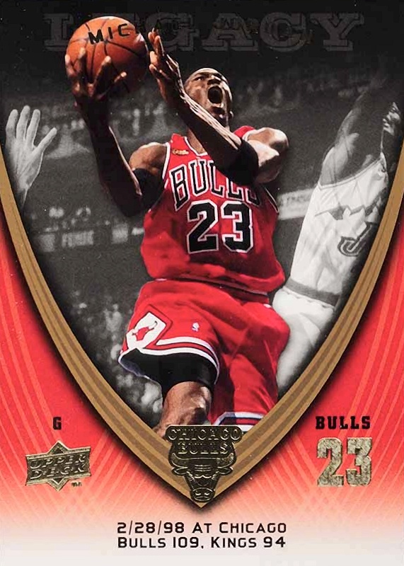 2008 Upper Deck Jordan Legacy  Michael Jordan #907 Basketball Card