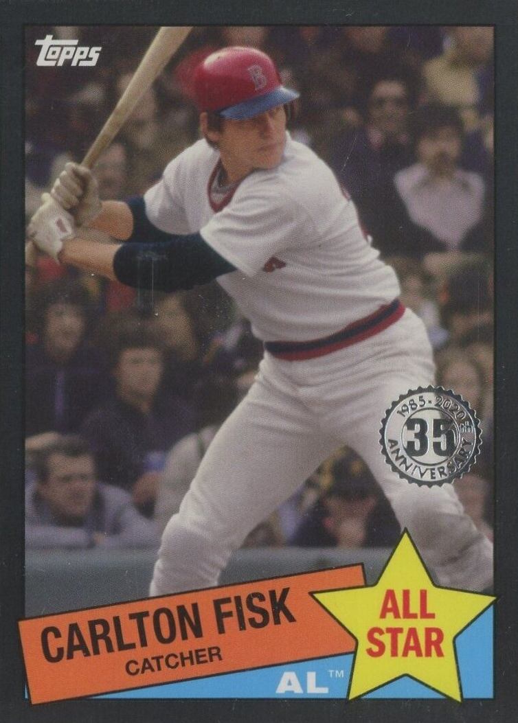 2020 Topps 1985 Topps 35th Anniversary Carlton Fisk #85AS27 Baseball Card