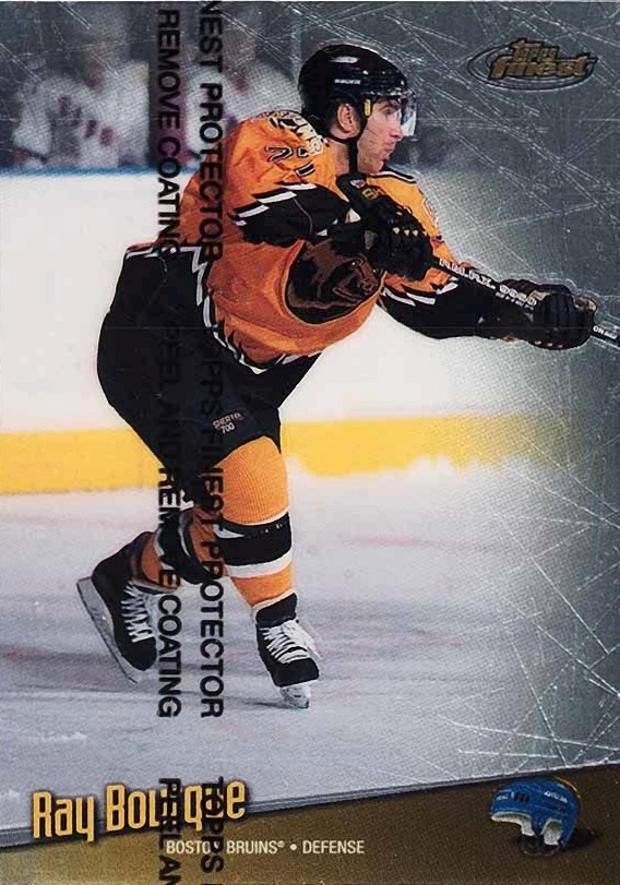 1998 Finest Ray Bourque #101 Hockey Card