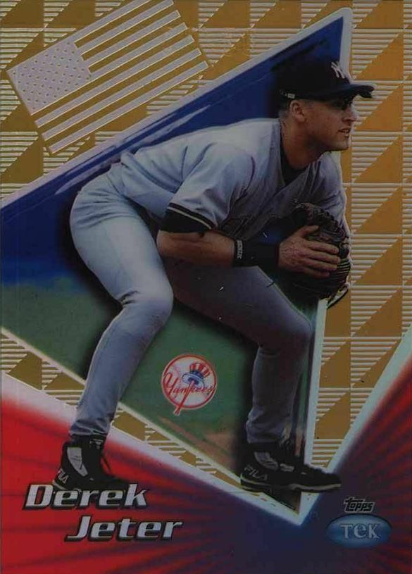 1999 Topps Tek Gold Derek Jeter #24B Baseball Card