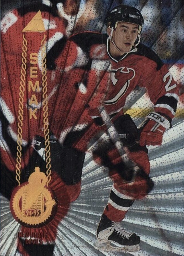 1994 Pinnacle Alexander Semak #362 Hockey Card