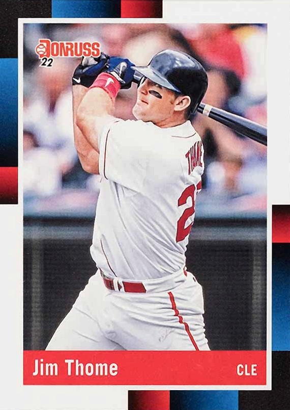 2022 Panini Donruss Jim Thome #256 Baseball Card