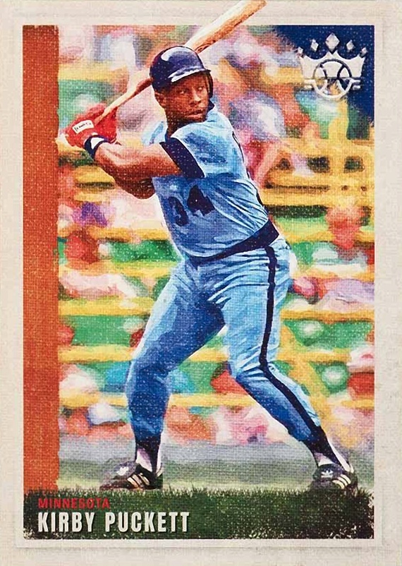 2022 Panini Diamond Kings Kirby Puckett #63 Baseball Card