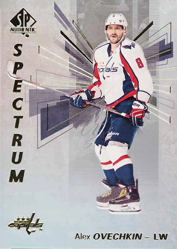 2016 SP Authentic Spectrum F/X Alex Ovechkin #S-10 Hockey Card