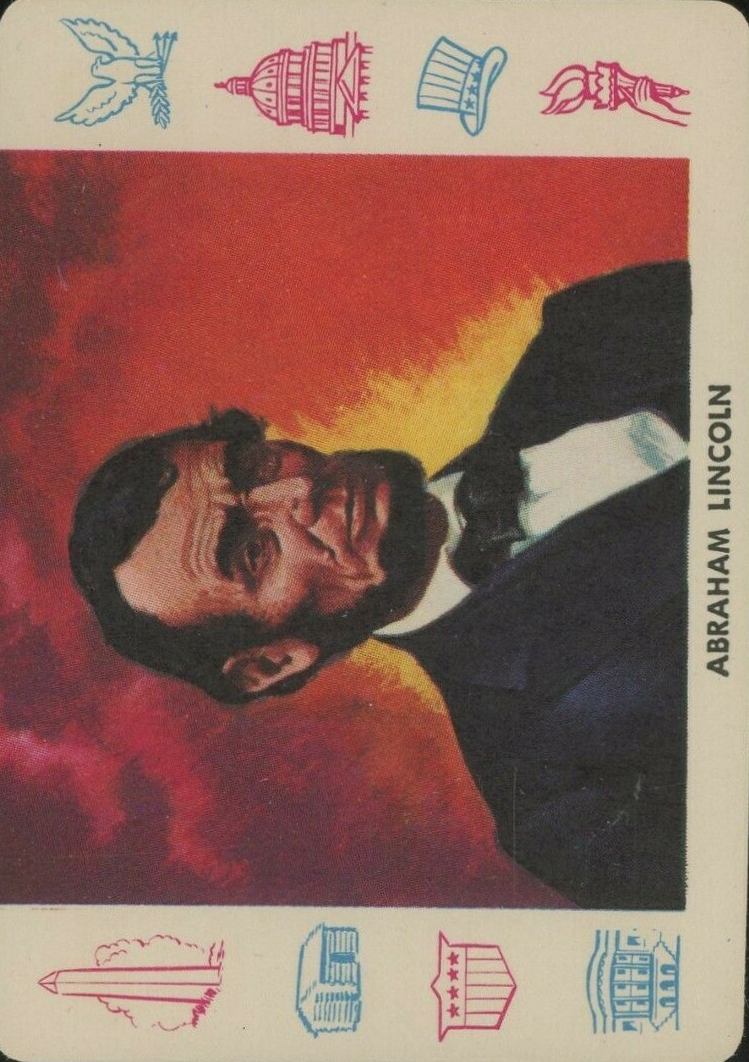 1958  Card-O Trading Cards Abraham Lincoln #W-16 Non-Sports Card