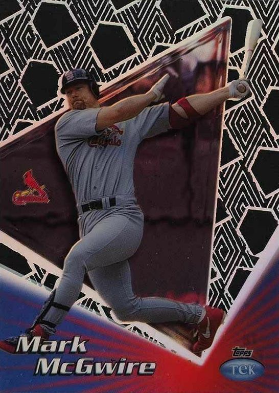 1999 Topps Tek Mark McGwire #7B Baseball Card