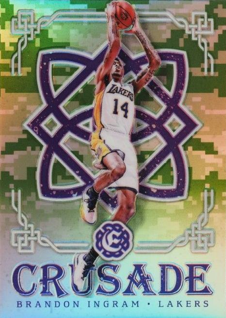 2016 Panini Excalibur Crusade Brandon Ingram #92 Basketball Card