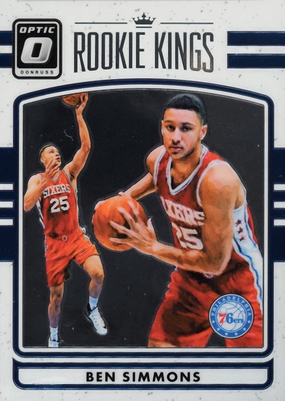 2016 Panini Donruss Optic Rookie Kings Ben Simmons #2 Basketball Card