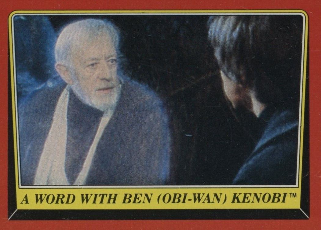 1983 Star Wars Return of the Jedi A Word with Ben Kenobi #59 Non-Sports Card
