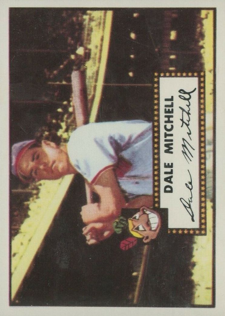 1983 Topps '52 Reprint Dale Mitchell #92 Baseball Card