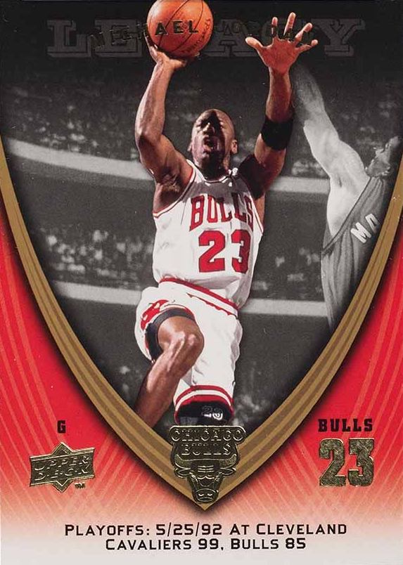 2008 Upper Deck Jordan Legacy  Michael Jordan #1014 Basketball Card