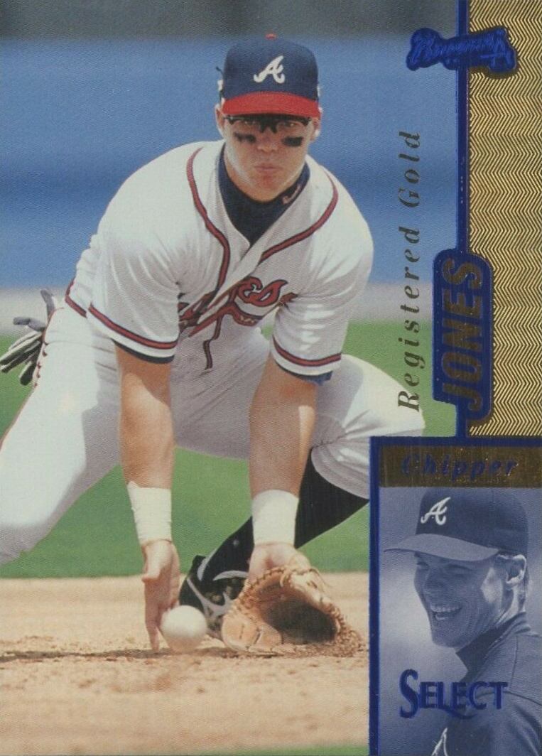1997 Select Chipper Jones #63 Baseball Card