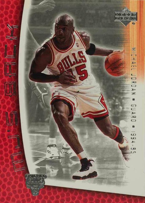 2001 Upper Deck MJ's Back Michael Jordan #MJ-54 Basketball Card