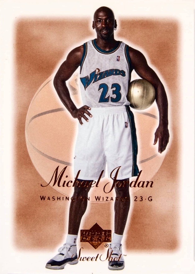 2001 Upper Deck Sweet Shot Michael Jordan #90 Basketball Card