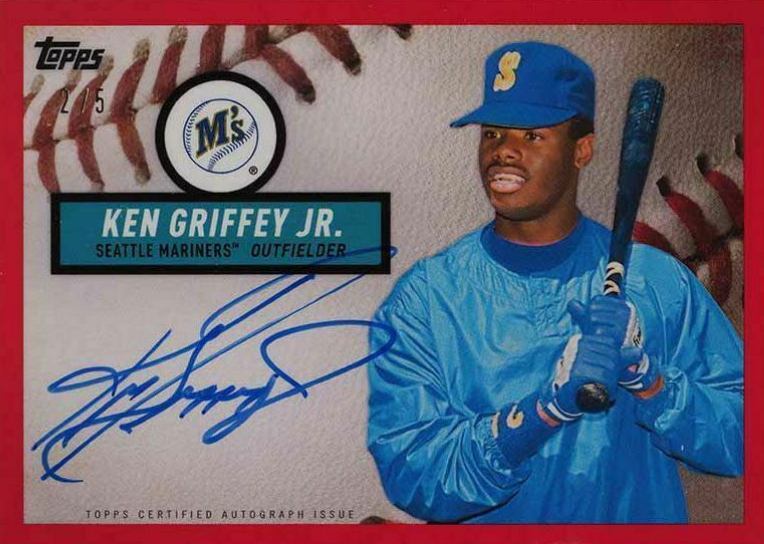 2019 Topps Brooklyn Collection Autographs Ken Griffey Jr. #KGJ Baseball Card