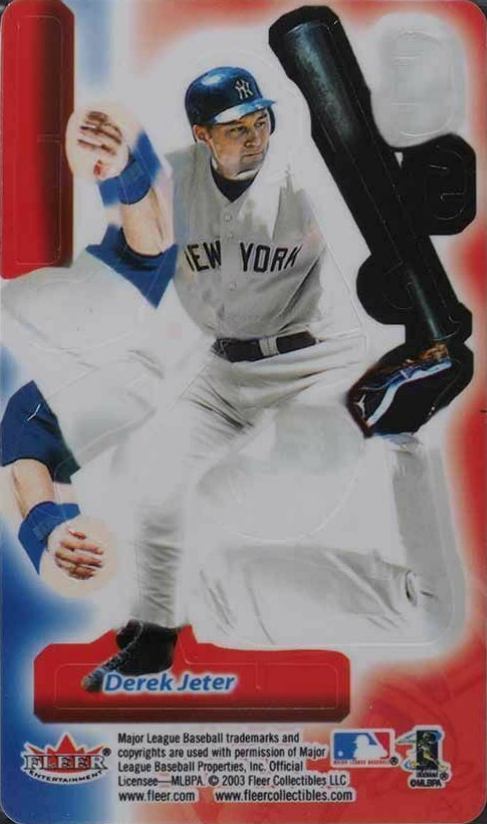 2003 Fleer 3D Derek Jeter # Baseball Card
