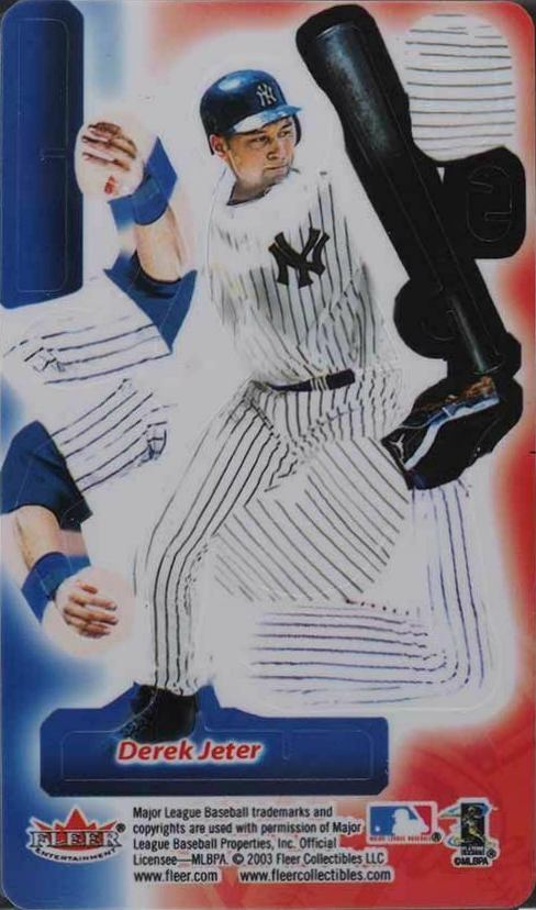 2003 Fleer 3D Derek Jeter # Baseball Card