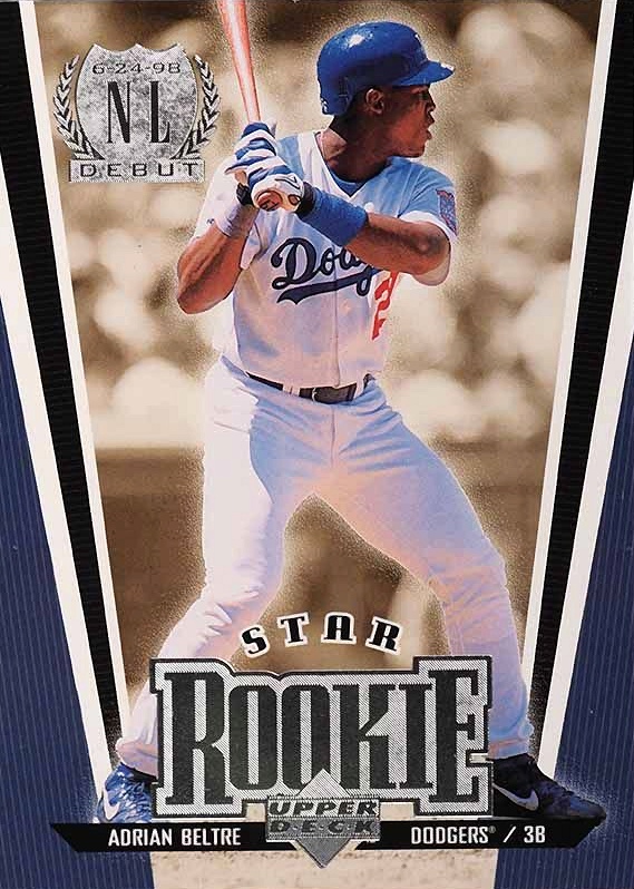 1999 Upper Deck Adrian Beltre #2 Baseball Card
