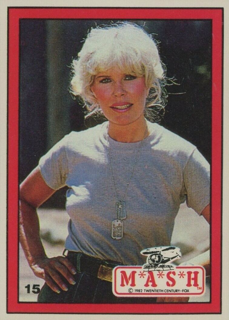 1982 Mash Margaret #15 Non-Sports Card