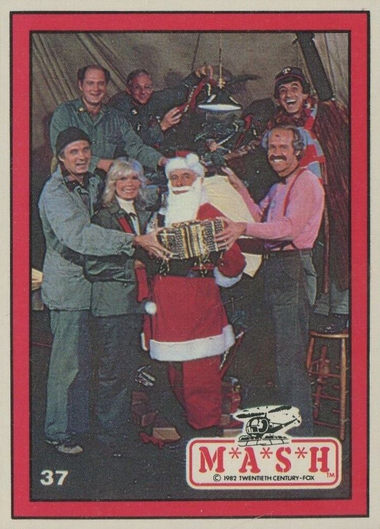 1982 Mash Christmas at Mash #37 Non-Sports Card