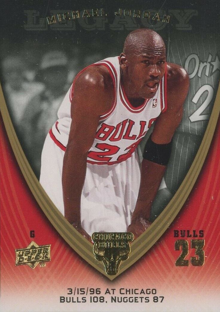 2008 Upper Deck Jordan Legacy  Michael Jordan #747 Basketball Card