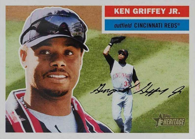 2005 Topps Heritage  Ken Griffey Jr. #70 Baseball Card