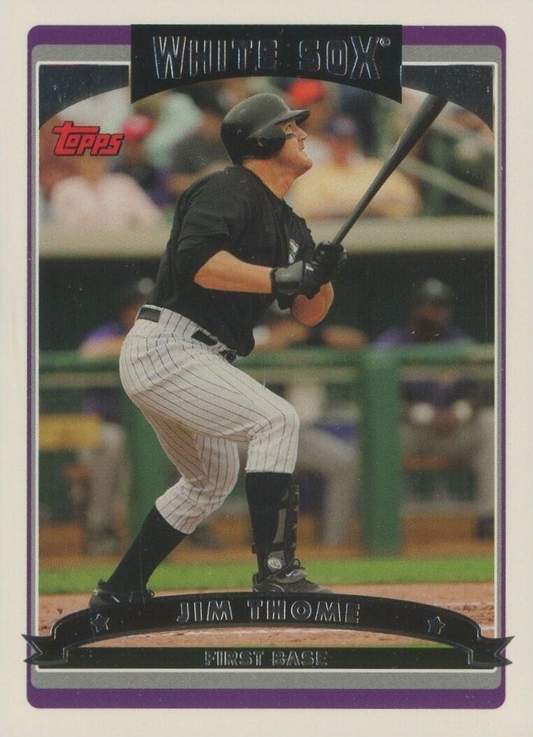 2006 Topps Jim Thome #560 Baseball Card