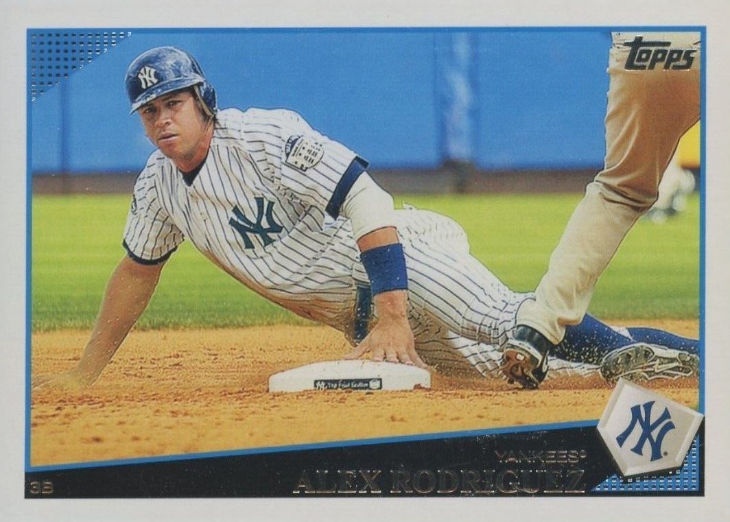 2009 Topps Alex Rodriguez #1 Baseball Card