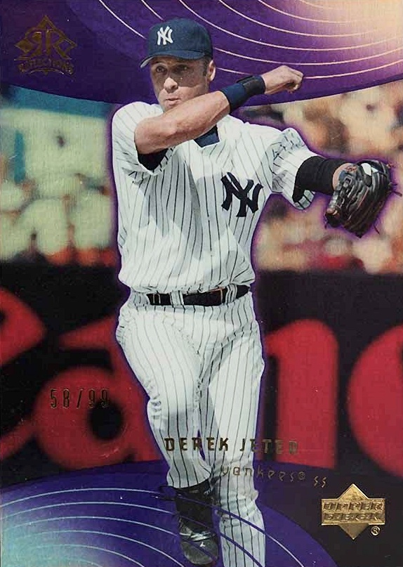 2005 Upper Deck Reflections Derek Jeter #93 Baseball Card