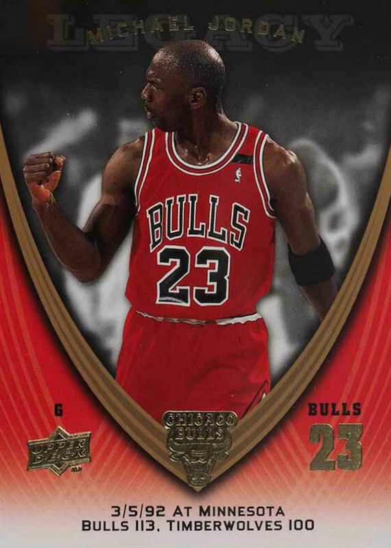 2008 Upper Deck Jordan Legacy  Michael Jordan #569 Basketball Card