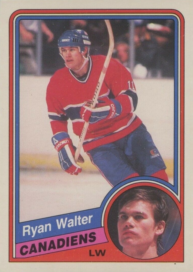 1984 O-Pee-Chee Ryan Walter #275 Hockey Card